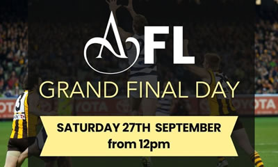 AFL Grand Final Day at The Amora Hotel Riverwalk