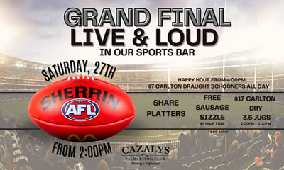 Grand Final Day at Cazalys Palmerston Club