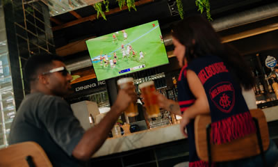 Grand Final Day at The Temperance Hotel