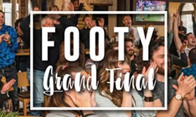 AFL Grand Final Day at P.J. O'Brien's Sydney