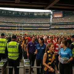 Grand Final Day behind the cheers.
